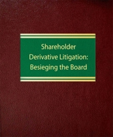 Shareholder Derivative Litigation 1588523446 Book Cover