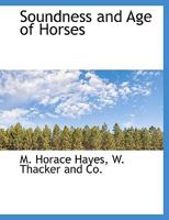 Soundness and Age of Horses 1010455494 Book Cover
