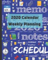 2020 Calendar: Weekly planning 1691110493 Book Cover