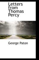 Letters from Thomas Percy 1110866887 Book Cover