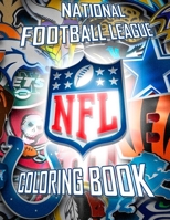 National Football League NFL Coloring Book: 43 Illustrations 1650266812 Book Cover
