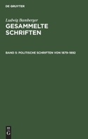 Politische Schriften von 1879-1892 3111087190 Book Cover