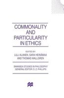 Commonality And Particularity In Ethics 1349256048 Book Cover