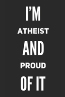 Journal: A atheist themed notebook journal for your imagination to come to life 1709974931 Book Cover