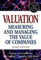 Valuation: Measuring and Managing the Value of Companies 0471510246 Book Cover