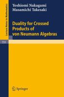 Duality for crossed products of von Neumann algebras (Lecture notes in mathematics ; 731) 3540095225 Book Cover