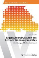 Eigentümerstrukturen des Berliner Wohnungsmarktes 3639641183 Book Cover