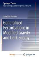 Generalized Perturbations in Modified Gravity and Dark Energy 3319012096 Book Cover