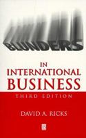 Blunders in International Business 1405134925 Book Cover