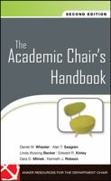 The Academic Chair's Handbook (J-B Anker Resources for Department Chairs) 047019765X Book Cover