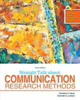 Straight Talk About Communication Research Methods 1465209190 Book Cover