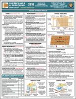 Shear Walls & Sheathing Lateral Loads Quick-Card Based on the 2018 IRC 1622701909 Book Cover