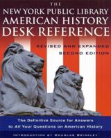 The New York Public Library American History Desk Reference (New York Public Library Series) 0028613228 Book Cover