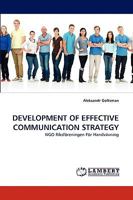 DEVELOPMENT OF EFFECTIVE COMMUNICATION STRATEGY: NGO Riksföreningen För Handvävning 3838373839 Book Cover