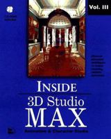 Inside 3d Studio Max: Animation (Inside 3D Studio MAX) 1562056999 Book Cover