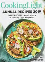 Cooking Light Annual Recipes 2019: Every Recipe! A Year's Worth of Cooking Light Magazine 0848757920 Book Cover