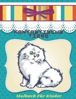 Fantastische Tiere - Malbuch Für Kinder B08L99Y5FV Book Cover