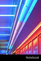 Notebook: Ceiling Lighting,  Neon Light,  Neon Lights,  Neon themed Notebook / Journal / Diary / Composition book / Daily Planner / Sketchbook - 6 x 9 ... (15,24 x 22,86 cm), 150 pages, glossy finish. 1699808465 Book Cover