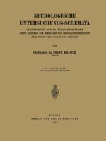 Neurologische Untersuchungs-Schemata: Periphere Und Spinale Sensibilitatsbezirke Nebst Blattern Zum Eintragen Von Sensibilitatsbefunden Reizpunkte Der Nerven Und Muskeln 3642984754 Book Cover