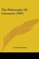 The Philosophy of Literature 1165147653 Book Cover