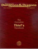 The Complete Thief's Handbook (Advanced Dungeons & Dragons 2nd Edition) 0880387807 Book Cover