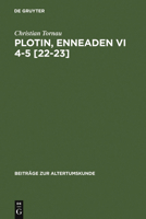 Plotin, Enneaden VI 4-5 [22-23]: Ein Kommentar 3598776624 Book Cover