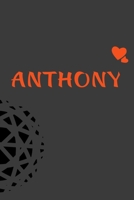 Anthony     name Styles  Notebook: Who Really Loves Anime - Sketchbook: Comic Manga Anime Sketch Book for drawing and sketching - Anime Drawing Book - ... Supplies - Otaku & Artist Gift -Dina Odess B083XRY828 Book Cover