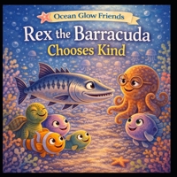 Rex the Barracuda Chooses Kind (Ocean Glow Friends) B0GXQ4JRML Book Cover