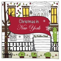 Christmas in New York: Coloring Book B08J1824CX Book Cover