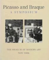 Picasso and Braque, a Symposium 0870706780 Book Cover