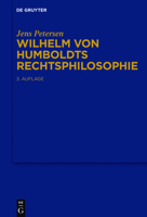 Wilhelm Von Humboldts Rechtsphilosophie 389949430X Book Cover