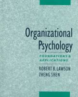 Organizational Psychology: Foundations and Applications 0195110692 Book Cover