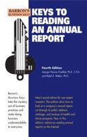 Keys to Reading an Annual Report (Keys to Reading An Annual Report) 0764139150 Book Cover