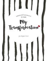 Abnehmtagebuch: My Transformation - Di�tbuch zum Ausf�llen (90 Tage, ca. A4 Format, Design: Streifen) 1530101654 Book Cover