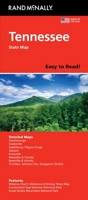 Rand McNally Easy to Read: Tennessee State Map 0528028766 Book Cover