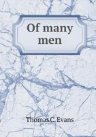 Of Many Men (Classic Reprint) 1357036418 Book Cover
