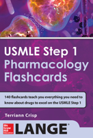 USMLE Pharmacology Review Flash Cards 007179963X Book Cover