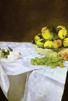 "Still Life with Melon and Peaches" by Edouard Manet - 1866: Journal (Blank / Li 1541315677 Book Cover