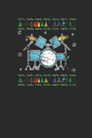 Christmas Drums: Graph Paper Notebook (6 x 9 - 120 pages) Christmas Themed Notebook for Daily Journal, Diary, and Gift 1700663542 Book Cover