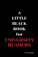 A Little Black Book: For University Readers 1096592975 Book Cover