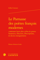 Le Parnasse Des Poetes Francois Modernes 2406158683 Book Cover