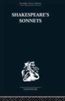 Shakespeare's Sonnets 0415352983 Book Cover