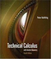 Technical Calculus with Analytical Geometry, 4th Edition 0534084184 Book Cover