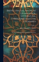 Brevis Linguae Arabicae Grammatica, Litteratura, Chrestomathia Cum Glossario: In Usum Praelectionum Et Studiorum Privatorum; Volume 4 1022589512 Book Cover