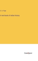 A text-book of indian history 3382117495 Book Cover