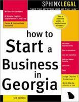 How to Start a Business in Georgia (Legal Survival Guides) 1572483415 Book Cover