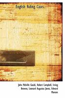 English Ruling Cases 0530157055 Book Cover