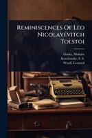 Reminiscences Of Leo Nicolayevitch Tolstoi 1024512371 Book Cover