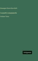 I sonetti romaneschi: Volume Terzo (Italian Edition) 3563944563 Book Cover
