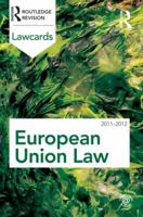 European Union Lawcards 2011-2012 0415618681 Book Cover